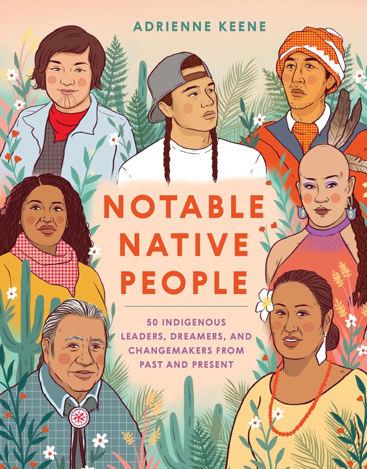 An accessible and educational illustrated book profiling 50 notable American Indian, Alaska Native, and Native Hawaiian people, from NBA star Kyrie Irving of the Standing Rock Lakota to Wilma Mankiller, the first female principal chief of the Cherokee Nation. An American Indian Library Association Youth Literature Award Young Adult Honor Book!